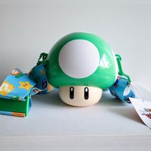 Super Nintendo World Drink Sipper Mushroom Universal Studios